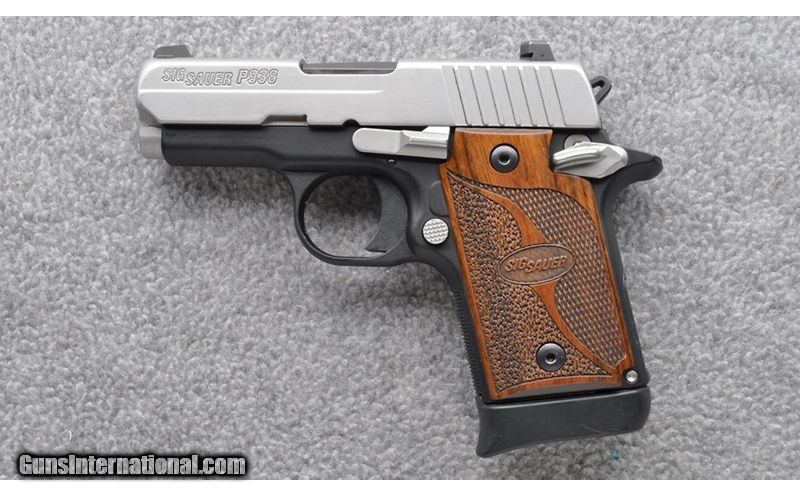 Sig Sauer P938 Sas Micro Compact 9mm Luger