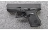 Glock ~ Model 43 Sub Compact ~ 9 mm - 2 of 3