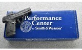 Smith & Wesson ~ M&P9 Shield Plus Performance Center ~ 9mm