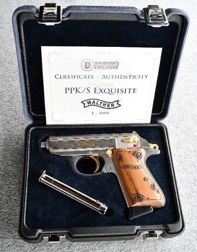 Walther ~ PPK/S "Exquisite" ~ .380 Auto