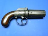 PEPPERBOX - 6 SHOT, .36 CAL- MID 19TH CENTURY - 1 of 6