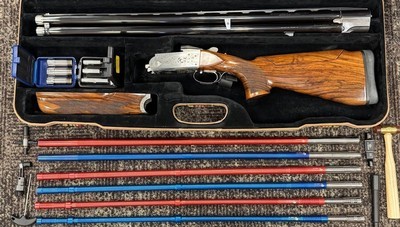Krieghoff K80 Vintage Scroll Nitride Grade 30