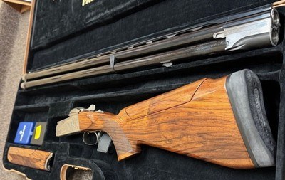 Krieghoff K80 Vintage Scroll Nitride Grade 30