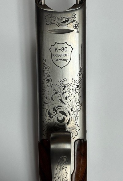 Krieghoff K80 Vintage Scroll Nitride Grade 30