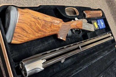 Krieghoff K80 Vintage Scroll Nitride Grade 30