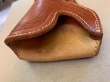 WOLF EARS (STAN DOLEGA, LARAMIE WY) SAA 5-1/2 BARREL LEATHER HOLSTER - NEW FREE SHIPPING!! - 11 of 11