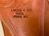 WOLF EARS (STAN DOLEGA, LARAMIE WY) SAA 5-1/2 BARREL LEATHER HOLSTER - NEW FREE SHIPPING!! - 3 of 11
