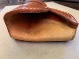 WOLF EARS (STAN DOLEGA, LARAMIE WY) SAA 5-1/2 BARREL LEATHER HOLSTER - NEW FREE SHIPPING!! - 10 of 11