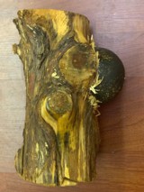 REPRO CW SHILOH WAR LOG - 6# ARTILLERY ROUND BALL LODGED IN CEDAR - FREE SHIPPING!!! - 7 of 9