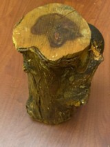 REPRO CW SHILOH WAR LOG - 6# ARTILLERY ROUND BALL LODGED IN CEDAR - FREE SHIPPING!!! - 5 of 9