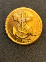CONFEDERATE NAVY COAT BUTTON ALBERTS-CS52, TICE CSN-202A1 FIRMIN & SONS BACKMARK NICE! FREE SHIPPING! - 1 of 6