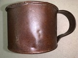 CIVIL WAR ERA SMALL TIN CUP, NICE PATINA FREE SHIPPING!! - 9 of 15