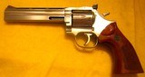 DAN WESSON PALMER 715 6VH~NIB~BEAUTIFUL BRAND NEW UNFIRED STAINLESS STEEL 357 MAGNUM IN ORIGINAL BOX W/BARREL TOOL, MANUAL & EXTRA 4V BARREL! - 3 of 12