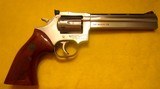 DAN WESSON PALMER 715 6VH~NIB~BEAUTIFUL BRAND NEW UNFIRED STAINLESS STEEL 357 MAGNUM IN ORIGINAL BOX W/BARREL TOOL, MANUAL & EXTRA 4V BARREL! - 2 of 12