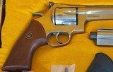 DAN WESSON .44 MAGNUM PISTOL PACK~MONSUN MODEL 744 STAINLESS STEEL 10VH~ NEW 10 INCH, 6VH & 2.5VH BARRELS PLUS THE ORIGINAL 8VH~PRIVATE SALE NO TAX! - 5 of 15