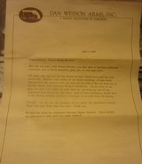 DAN WESSON MODEL 744 8VH IHMSA 44 MAGNUM STAINLESS STEEL LNIB! ORIGINAL BOX INCLUDED WITH ORIGINAL GRIP, MANUAL, TOOL AND LETTER~PRIVATE NO TAX SALE! - 11 of 12