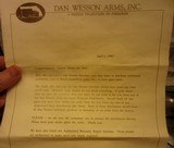 DAN WESSON MODEL 744 8VH IHMSA 44 MAGNUM STAINLESS STEEL LNIB! ORIGINAL BOX INCLUDED WITH ORIGINAL GRIP, MANUAL, TOOL AND LETTER~PRIVATE NO TAX SALE! - 12 of 12