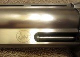 DAN WESSON 744-6VH FIRST ISSUE~RARE NORWICH STAINLESS STEEL 44 MAGNUM 6 INCH HEAVY VENT BARREL W/TOOL IN CUSTOM DOSKOCIL CASE~PRIVATE NO TAX SALE - 13 of 14