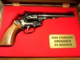 HIGH STANDARD 50TH ANNIVERSARY MATCHING PAIR OF CRUSADER REVOLVERS SERIAL #186~ONE 45 COLT & ONE 44 MAGNUM PRIVATE NO TAX SALE! - 2 of 15