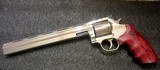 DAN WESSON MONSON MODEL 715-10VH~357 MAGNUM STAINLESS STEEL REVOLVER W/NEW 10 INCH VENT HEAVY BARREL! CASE/TOOL INCLUDED! PRIVATE NO TAX SALE! - 6 of 11