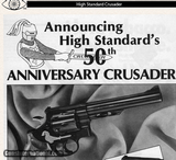 HIGH STANDARD CRUSADERS~MATCHING PAIR OF 6 INCH REVOLVERS~ONE 45 COLT & ONE 44 MAGNUM~MATCHING SERIAL NUMBERS~GOLD INLAY CRUSADER~PRIVATE NO TAX SALE! - 13 of 15