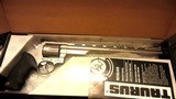 TAURUS 44 MAGNUM 12 INCH BARREL IN STAINLESS STEEL~LIKE NEW IN ORIGINAL BOX~RARE MADE 2003~PRIVATE NO TAX SALE! - 2 of 11