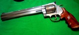 DAN WESSON MODEL 744-10VH~MONSON 44 MAG~10 INCH VENT HEAVY BARREL (NEW) STAINLESS STEEL~EXCELLENT CONDITION~NEW HOGUE GRIP~PRIVATE NO TAX SALE - 4 of 13