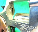 DAN WESSON MONSON RARE MODEL 14 PORK CHOP 357 MAGNUM IN ORIGINAL NICKEL FINISH~2 BARRELS~ORIGINAL BOX, TOOL & MANUAL~PRIVATE NO TAX SALE! - 11 of 13