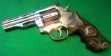 DAN WESSON MODEL 722 22 LR REVOLVER WITH 4 INCH VENT BARREL SHOWN IN RARE BEAUTIFUL NICKEL FINISH! PRIVATE NO TAX SALE! - 4 of 8