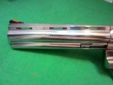 COLT PYTHON 357 MAGNUM 6 INCH VENT BARREL~NICKEL POLISH FINISH~2022 MODEL~PRIVATE NO TAX SALE! - 9 of 10