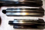 DAN WESSON MONSON 44 MAGNUM PISTOL PAC~5 (NEW) BARREL SET W/CASE~10VH THRU 2.5 VH (VENT HEAVY)~BEAUTIFUL CONDITION PRIVATE NO TAX SALE - 3 of 15
