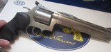 DAN WESSON FIRST ISSUE 44 MAGNUM 8VH~STAINLESS 8 INCH VENT HEAVY W/UNFLUTED CYLINDER~ORIGINAL BOX~PRIVATE NO TAX SALE! - 4 of 15