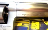 DAN WESSON FIRST ISSUE 44 MAGNUM 8VH~STAINLESS 8 INCH VENT HEAVY W/UNFLUTED CYLINDER~ORIGINAL BOX~PRIVATE NO TAX SALE! - 11 of 15