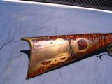 Ted Fellows 40 cal. Percussion long rifle Tiger maple stock W.M. Large Barrel - 3 of 12