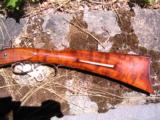 Ted Fellows 45 cal percussion long rifle Full stocked flame cherry - 9 of 10