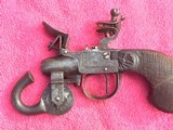 RARE Original Flintlock Black Powder Tester Pistol (possibly French) 1700 - 1800 period - 11 of 15