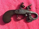 RARE Original Flintlock Black Powder Tester Pistol (possibly French) 1700 - 1800 period - 2 of 15