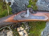 Exceptional 50 cal. German Sporting rifle by T. Harimann from Whittenburg - 5 of 15