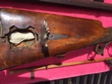 Exceptional 50 cal. German Sporting rifle by T. Harimann from Whittenburg - 8 of 15