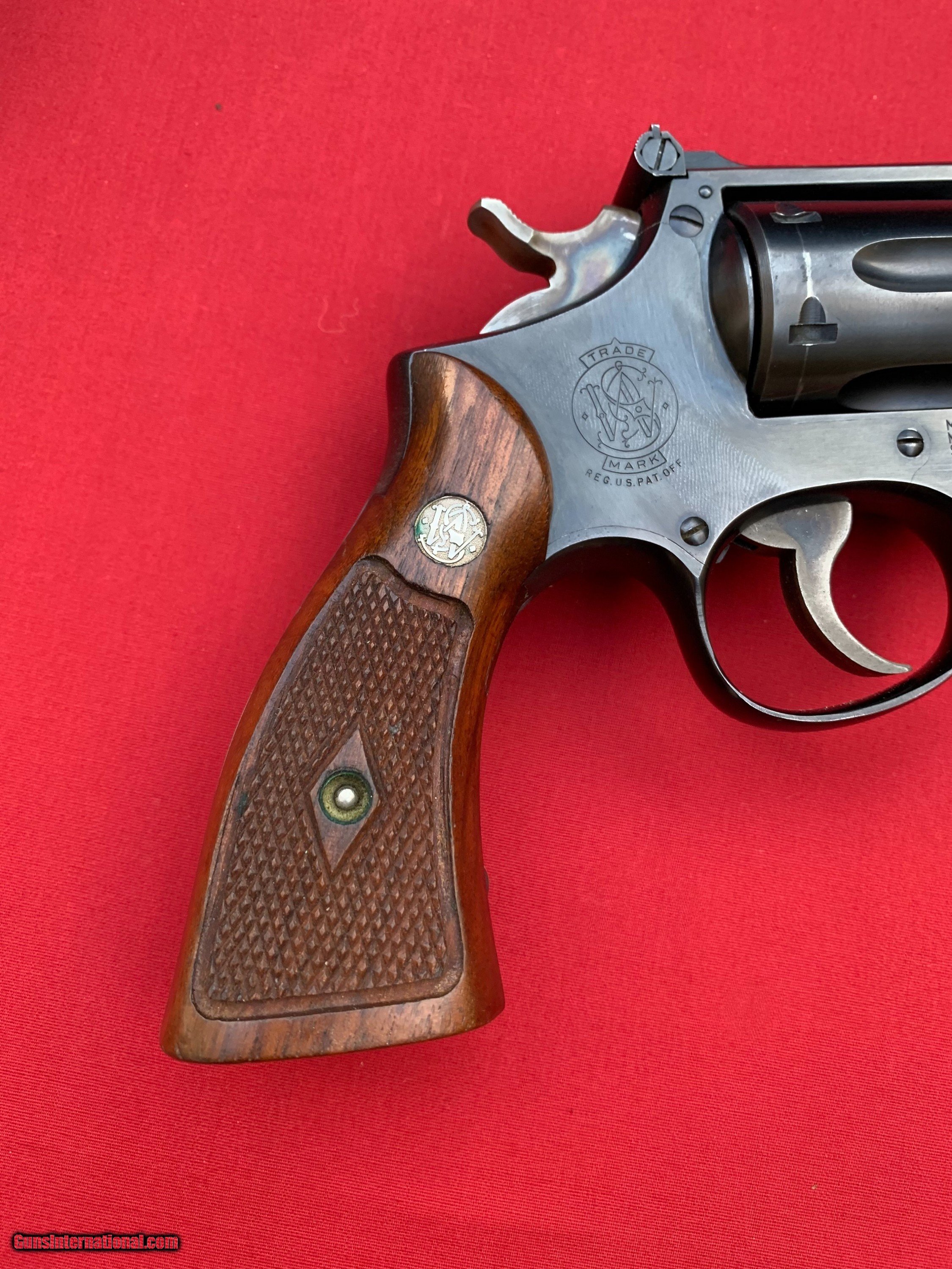 1948 Smith And Wesson K 22 Masterpiece With Original Gold Box