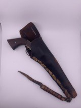 Civil War Issued Remington Model 1861 Old Army w/ Custom Period Holster - 11 of 12
