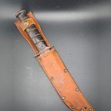 Early WW2 KA-BAR USMC Red Spacer High Condition Original Blued Blade - 15 of 15