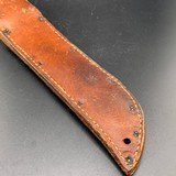 Early WW2 KA-BAR USMC Red Spacer High Condition Original Blued Blade - 14 of 15