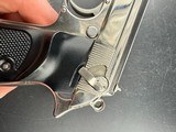 WW2 German Walther PP 7.65 1944 Eagle N Police Issued Nickel Plated - 10 of 14