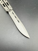 Original Benchmade Model 85 Titanium Balisong Butterfly Knife - 9 of 14