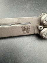 Original Benchmade Model 85 Titanium Balisong Butterfly Knife - 5 of 14