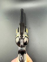 Rare Factory Engraved Gold Inlay Ruger New Vaquero 38/357 - Image 11 of 14
