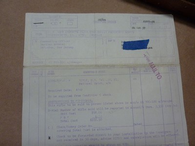 Unfired Type 1 National Match with paperwork - Image 14 of 15