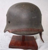World War II German M40 Helmet - 3 of 12
