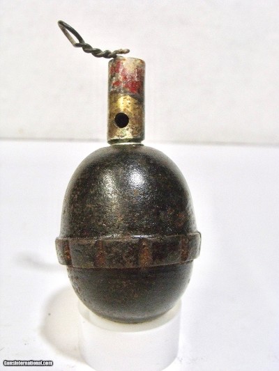 World War I German Model 1917Na "Egg" Hand Grenade